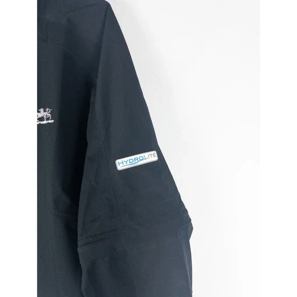 FootJoy Dryjoys Rain Jacket Mens M Black Firethorne Golf Clouse Hydrolite